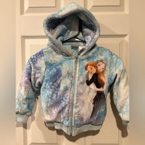 Disney Frozen Kids Hoodie - Light Blue and White